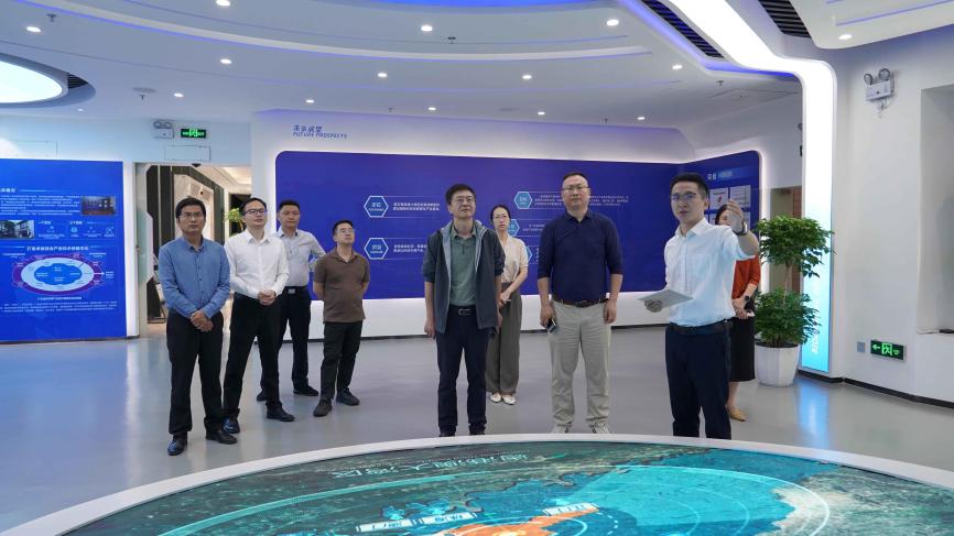 广科控股副总经理顾珩一行调研佛山产研院